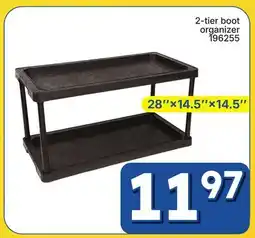 Rossy 2-tier boot organizer offer