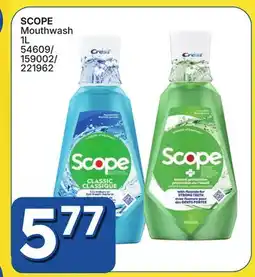 Rossy SCOPE Mouthwash offer