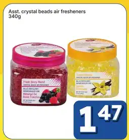 Rossy Asst. crystal beads air fresheners offer
