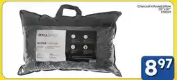 Rossy Charcoal infused pillow offer