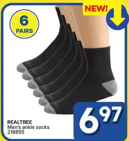 Rossy REALTREE Men's ankle socks offer