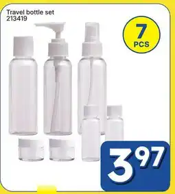 Rossy Travel bottle set offer