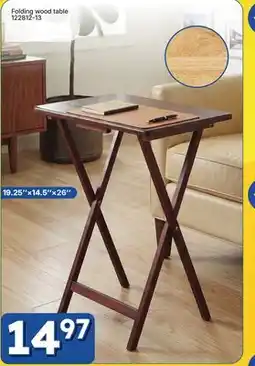 Rossy Folding wood table offer