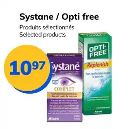 Accès pharma Systane / Opti free offer