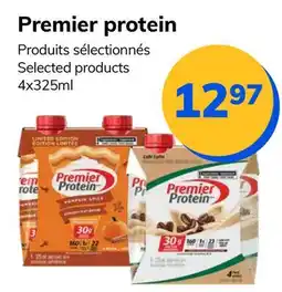 Accès pharma Premier protein offer
