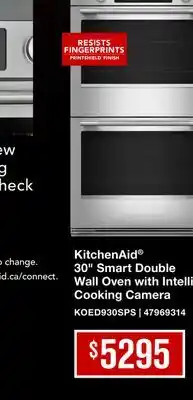 Leon's KitchenAid 30 Smart Slide-in Electric Range, 5.3 cu. ft offer