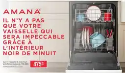 Leon's Amana Lave-vaisselle avec programme de lavage rapide blanc ADFS2524RW offer