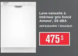 Leon's Lave-vaisselle à intérieur gris foncé Amana , 59 dBA offer