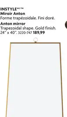 Home Hardware Anton mirror offer