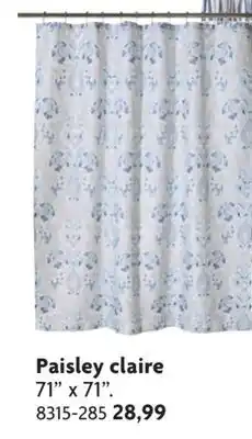 Home Hardware Polyester shower curtains offer