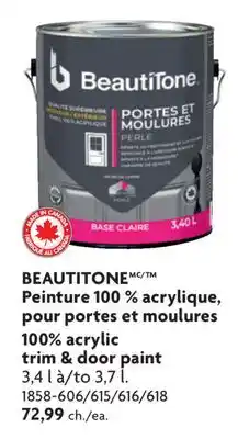 Home Hardware BEAUTITONE 3, 70 l. MC offer
