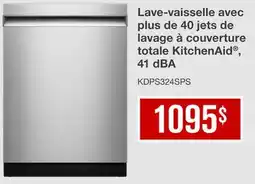 Leon's KitchenAid Lave-vaisselle 41dBA acier inoxydable PrintShieldMC KDTS324SPS offer