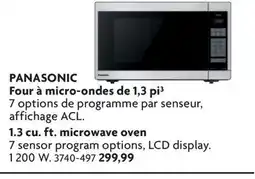 Home Hardware 1.3 cu. ft. microwave oven offer