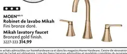 Home Hardware Mikah lavatory faucet offer