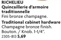 Home Hardware Traditional cabinet hardware offer