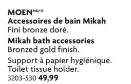 Home Hardware Mikah bath accessories offer