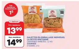 Wholesale Club GALETTES EN EMBALLAGE INDIVIDUEL LA PETITE BRETONNE offer