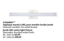 Home Hardware Jonah LED vanity light fixture offer