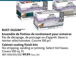 Home Hardware RUST-OLEUM Cabinet coating finish kits offer