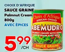 Marche Salaberry CHOIX D'AFRIQUE SAUCE GRAINE offer