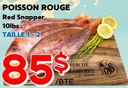 Marche Salaberry POISSON ROUGE offer