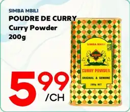 Marche Salaberry SIMBA MBILI POUDRE DE CURRY offer