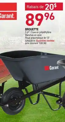 Matério BROUETTE offer