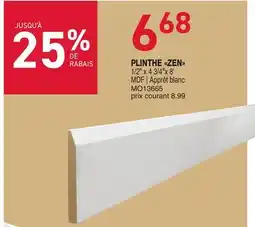 Matério PLINTHE de ZEN offer