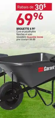 Matério BROUETTE 6 PI³ offer