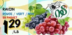 Marche Salaberry RAISIN ROUGE / VERT / NOIR offer