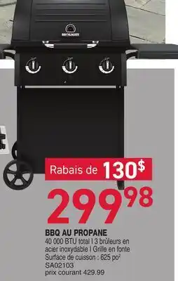 Matério BBQ AU PROPANE offer