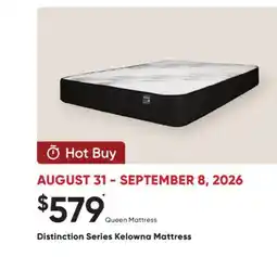 Dormez Vous Distinction Series Kelowna Mattress offer