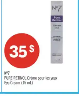 Pharmaprix NO7 PURE RETINOL Eye Cream offer