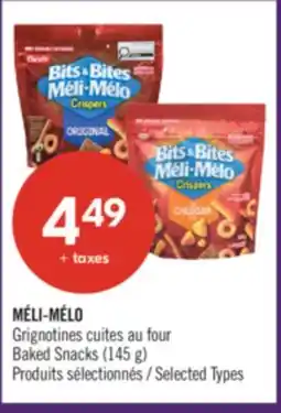 Pharmaprix MÉLI-MÉLO Baked Snacks offer