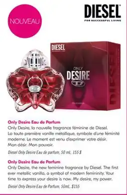 Pharmaprix Diesel Only Desire Eau de Parfum offer
