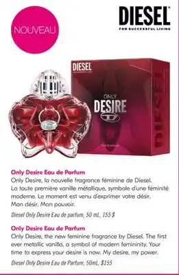 Pharmaprix Diesel Only Desire Eau de Parfum offer