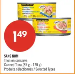 Pharmaprix NO NAME Canned Tuna offer