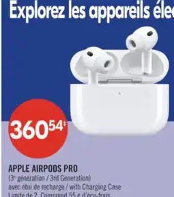 Pharmaprix APPLE AIRPODS PRO (3rd Generation) offer