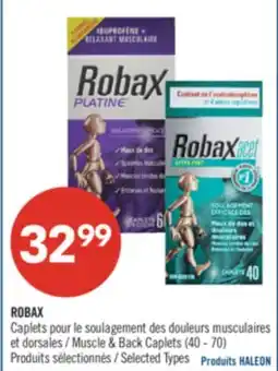 Pharmaprix ROBAX Muscle & Back Caplets offer