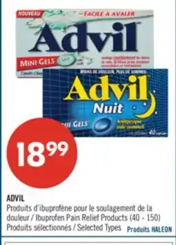 Pharmaprix ADVIL Ibuprofen Pain Relief Products (40-150) offer