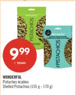 Pharmaprix WONDERFUL Shelled Pistachios offer