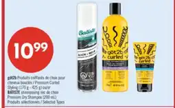 Pharmaprix göt2b Premium Curled Styling (170 g - 425 g) or BATISTE Premium Dry Shampoo (200 mL) offer