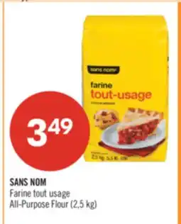 Pharmaprix NO NAME Farine tout usage All-Purpose Flour offer