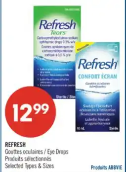 Pharmaprix REFRESH Eye Drops offer