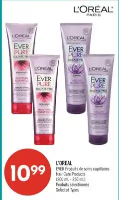 Pharmaprix L'OREAL EVER Hair Care Products offer