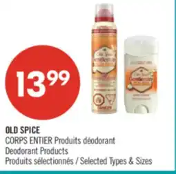 Pharmaprix OLD SPICE CORPS ENTIER Deodorant Products offer