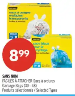 Pharmaprix NO NAME Garbage Bags offer