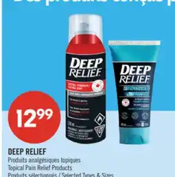 Pharmaprix DEEP RELIEF Topical Pain Relief Products offer