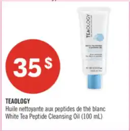 Pharmaprix TEAOLOGY White Tea Peptide Cleansing Oil offer