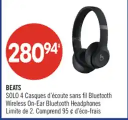 Pharmaprix BEATS Wireless On-Ear Bluetooth Headphones offer